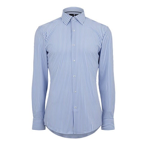 Boss - Men's HBB P-HANK Stripe Patterned Long-Sleeve Shirt