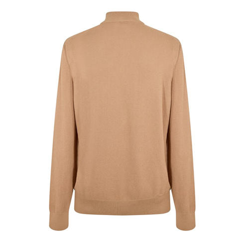 Boss - Men's HBB Ebrando Black Zipped Crew Neck Jumper