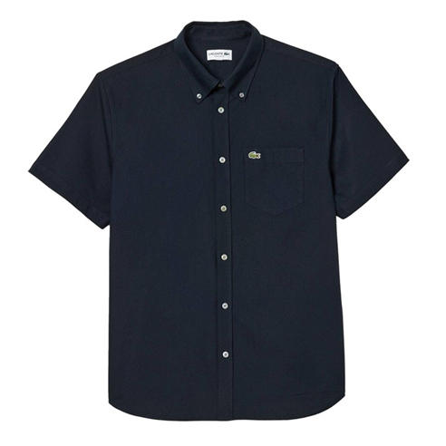 Lacoste - Short Sleeve Oxford Shirt Mens