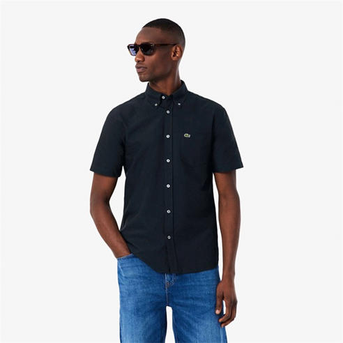 Lacoste - Short Sleeve Oxford Shirt Mens