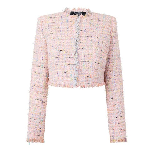 BALMAIN - Balmain Tweed Blazer Ld63