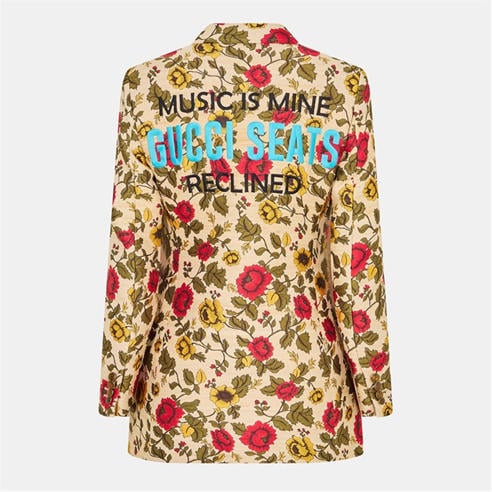 GUCCI - Women's Jacquard Blazer