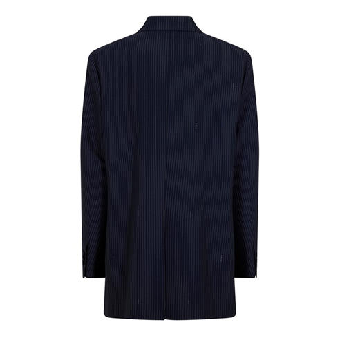 FENDI - Womens Pinstriped Blazer