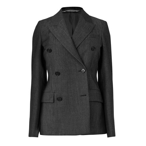 BALENCIAGA - Women's Double-Breasted Wool Blazer