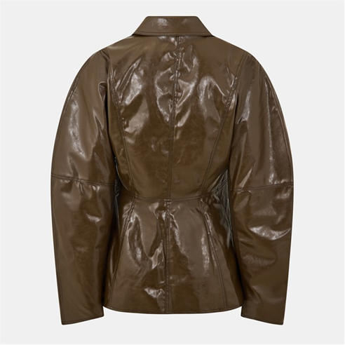 GANNI - Women's Patent Blazer