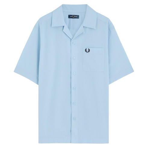 Fred Perry - Men's Cotton Striped Short-Sleeve Shirt