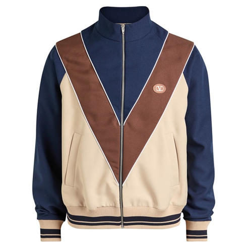 Valentino - Men's V-Logo Cotton Oversized-Fit Tracksuit Top
