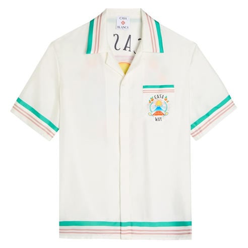 Casablanca - CAS CUBAN SHORT SLEEVE SHIR