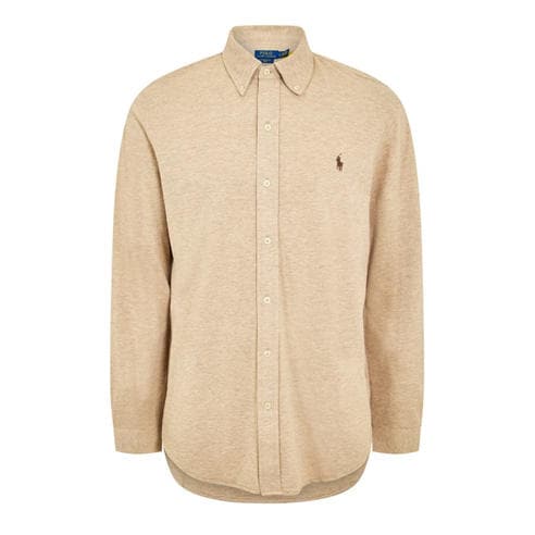 Polo Ralph Lauren - Men's Slim Fit Button-Down Plain Shirt