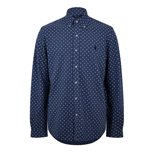 Polo Ralph Lauren - Men's Slim Fit Button-Down Plain Shirt