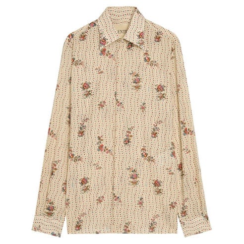 Valentino - VAL CAMICIA MANICHE LUNGHE