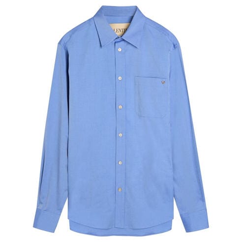 Valentino - VAL LIGHTWEIGHT OXFORD LOGO LS