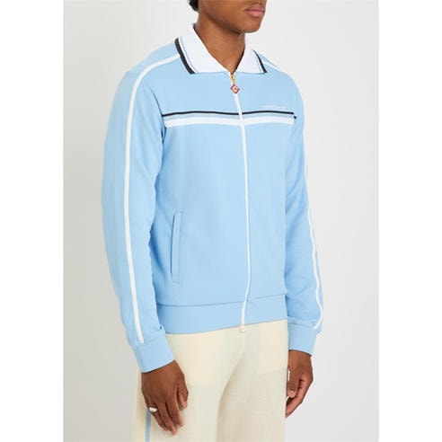 Casablanca - CASA ROUND PIQUE TRACK JACKET