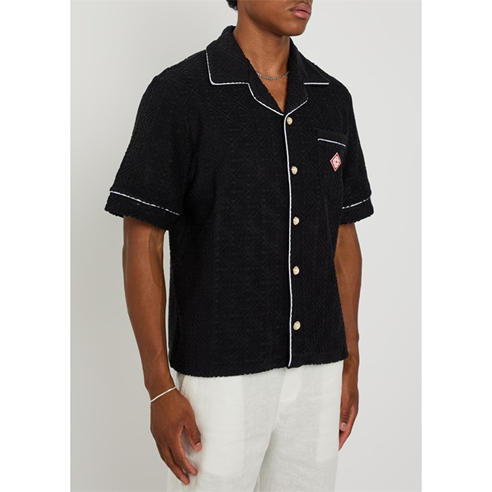 Casablanca - CASA TOWELLING MONOGRAM SHIRT