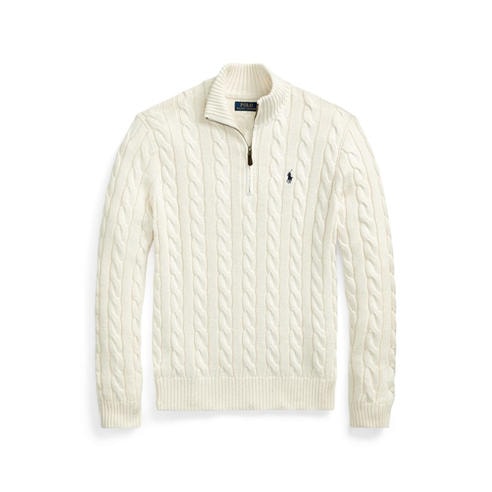 Polo Ralph Lauren - Cable Quarter Zip Knit Jumper