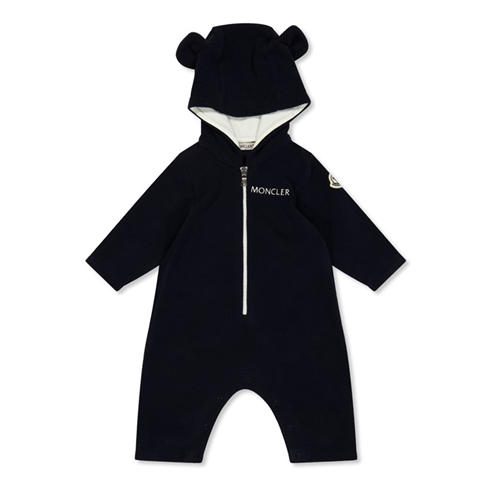 MONCLER - Unisex Kids' Logo Onesie