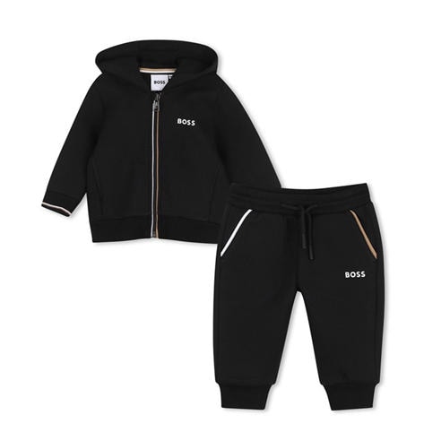 Boss - Kids' Full-Zip Fleece Top and Trouser Set