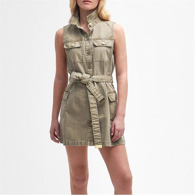 Barbour International Tamsin Denim Mini Dress,Specials : American Fashion Style Bags On Sale