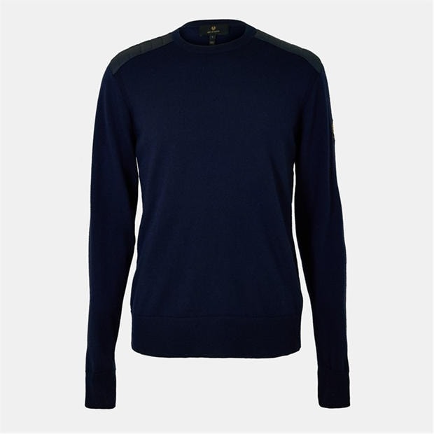 Black - BELSTAFF - Kerrigan Crewneck Jumper