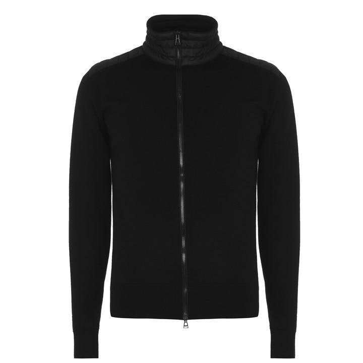 Belstaff Men's Black Kelby Cardigan Small