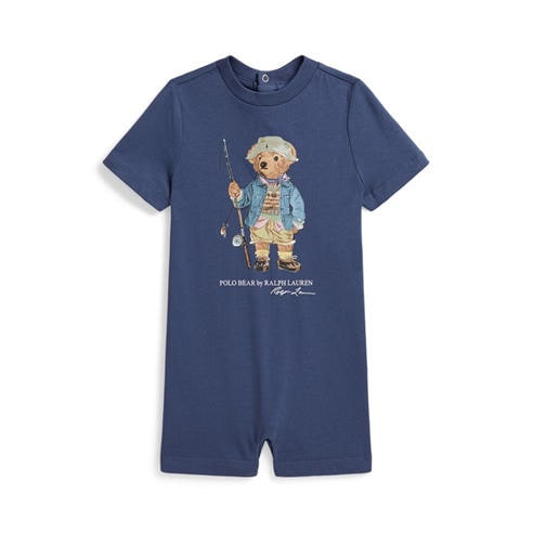 Polo Ralph Lauren - Kids' Bear Shortall Onesie