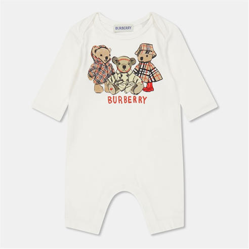 BURBERRY - Unisex Kids' Burb Albern Tedy Onesie