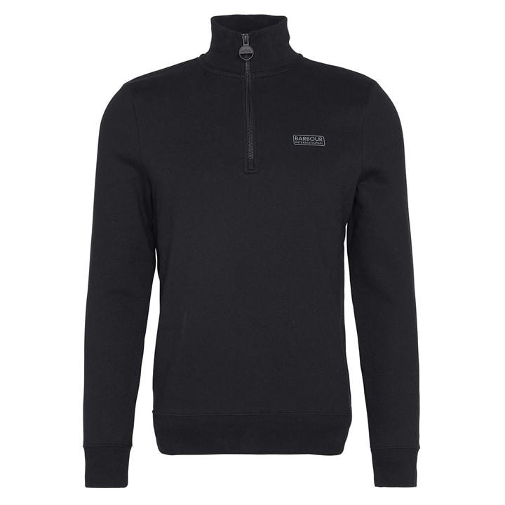 Barbour International Men's Black Essential Sweatshirt