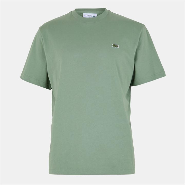 Lacoste Men's Green Regular Fit Small Logo T-Shirt - S