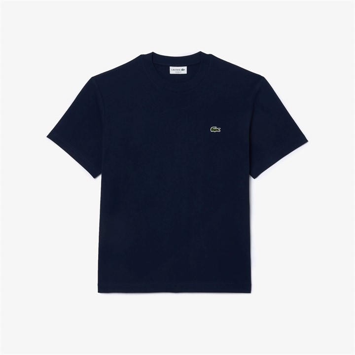 Lacoste Men's Blue Regular Fit Small Logo T-Shirt - Size 4XL
