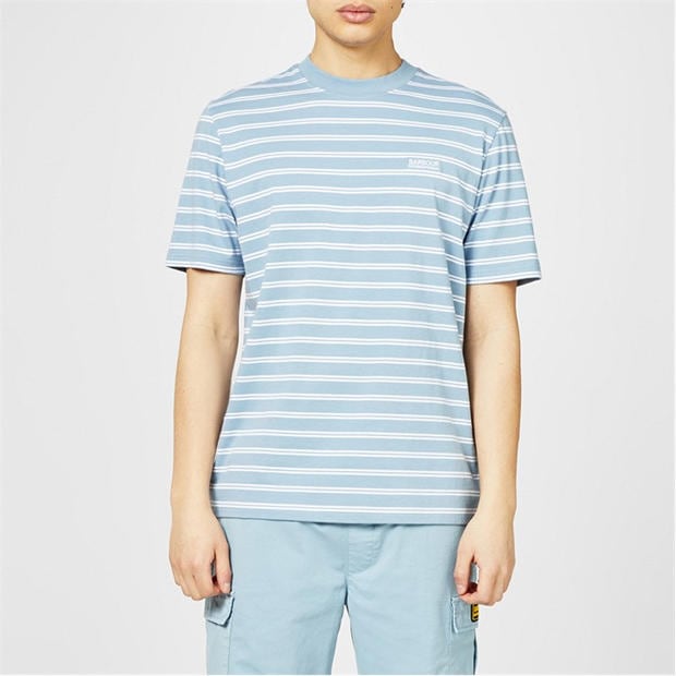Barbour International Ernie Stripe Tee,All Products : American Fashion Style Bags On Sale
