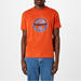 Napapijri Hombre Camiseta Bollo, Orange Red