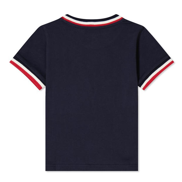 moncler tricolour t shirt