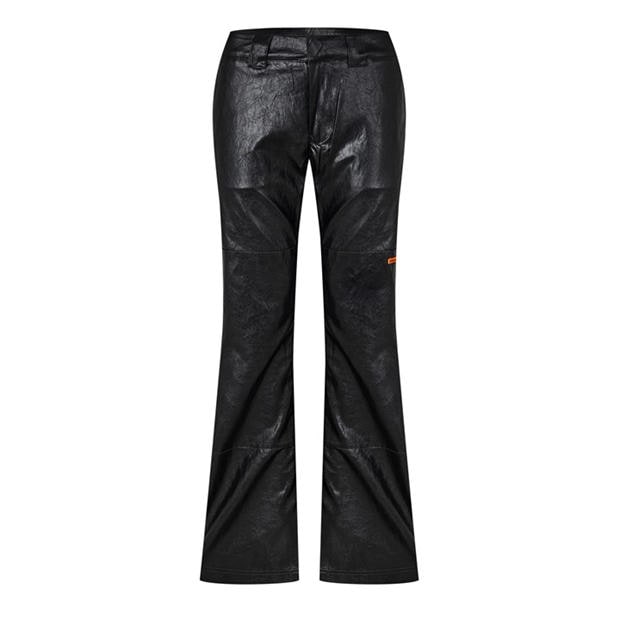 HERON PRESTON Leather Chino Pants,New Products : American Fashion Style Bags On Sale