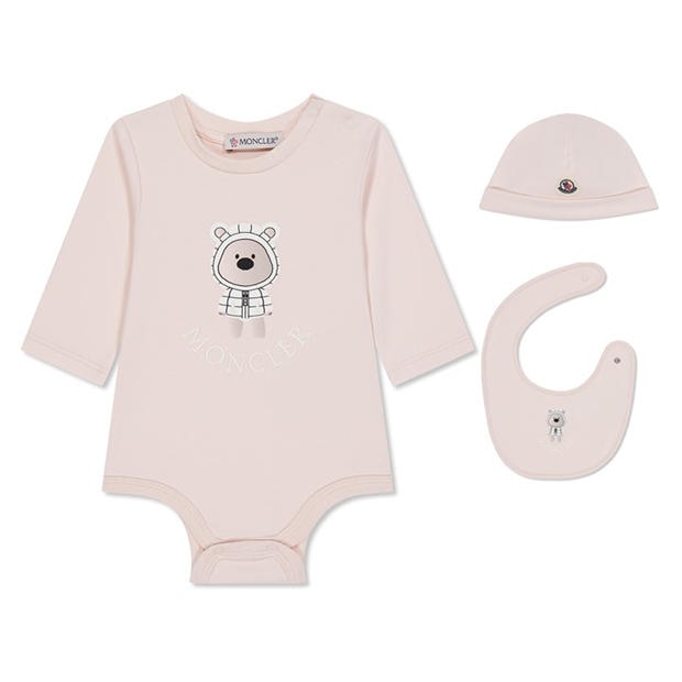 MONCLER Babygrow 3-Piece Set Babies,New Products : American Fashion Style Bags On Sale