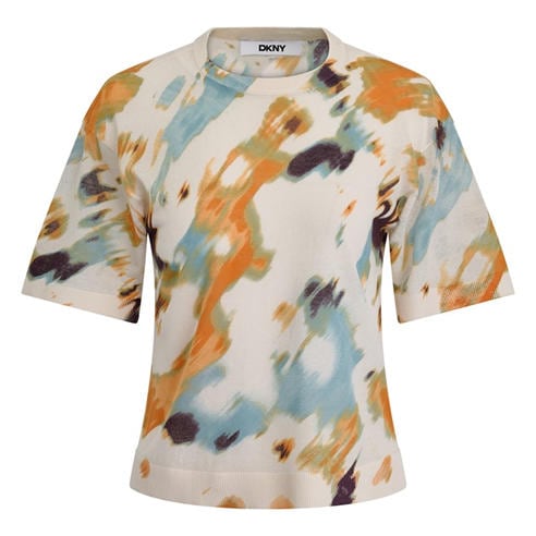 DKNY - Women's Short Sleeve Blouse