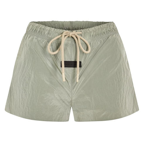 FEAR OF GOD ESSENTIALS - Women's Running Fleece Jogger Shorts