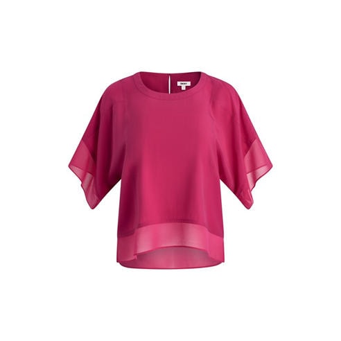 DKNY - Women's Short Sleeve Blouse