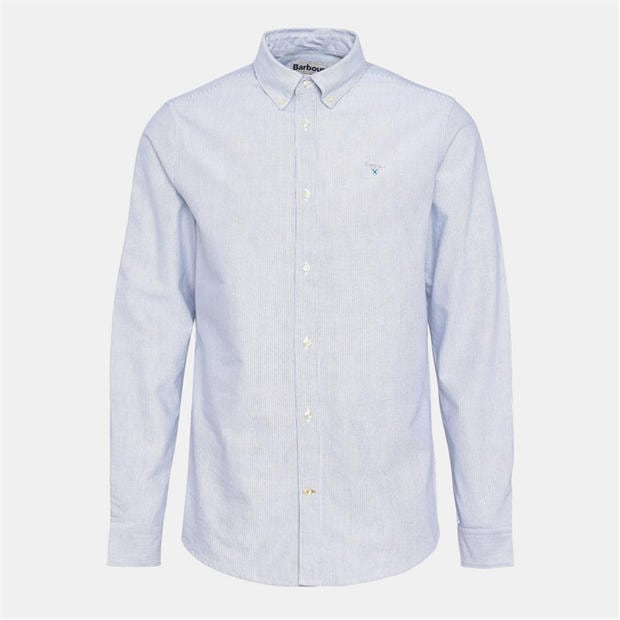 Barbour Striped Oxford Tailored Shirt,New Products : American Fashion Style Bags On Sale