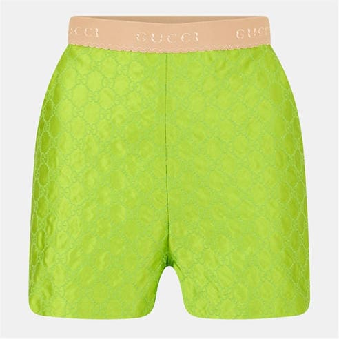 GUCCI - Women's Woven Athletic Tracksuit Shorts