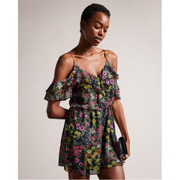 Ted Baker Off-The-Shoulder Ruffle Romper,New Products : American Fashion Style Bags On Sale Ted Baker Off-The-Shoulder Ruffle Romper,New Products : American Fashion Style Bags On Sale