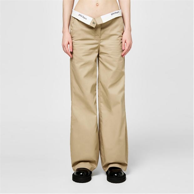 PALM ANGELS Reversed Waistband Chino Pants,New Products : American Fashion Style Bags On Sale