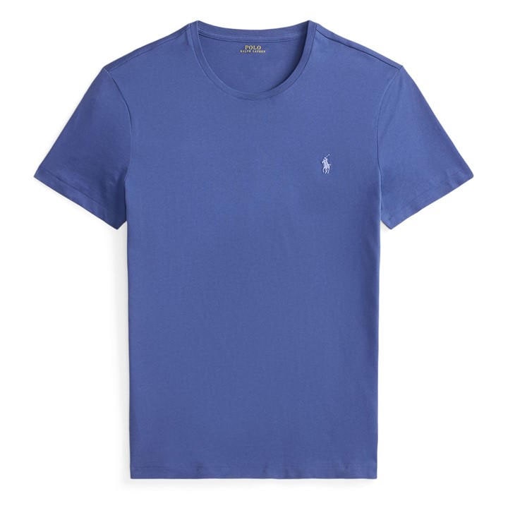 Polo Ralph Lauren Men's Blue Regular Fit Custom T-Shirt - XL