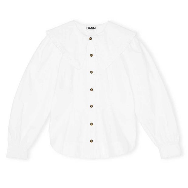 GANNI Frill Blouse,New Products : American Fashion Style Bags On Sale GANNI Frill Blouse,New Products : American Fashion Style Bags On Sale