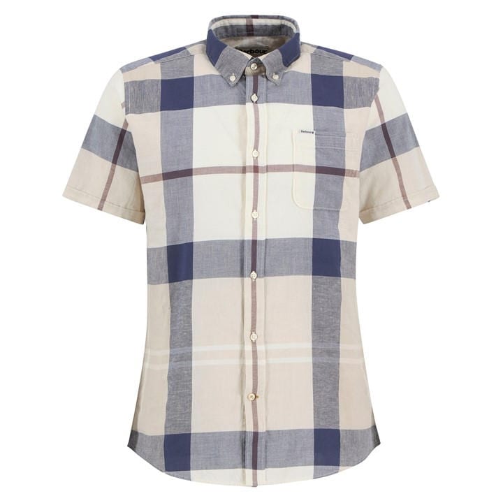 Barbour Men's Multi Douglas Short Sleeve Shirt