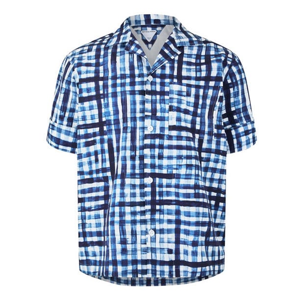 BOTTEGA VENETA Men´S Gingham Short Sleeve Shirt,New Products : American Fashion Style Bags On Sale BOTTEGA VENETA Men´S Gingham Short Sleeve Shirt,New Products : American Fashion Style Bags On Sale