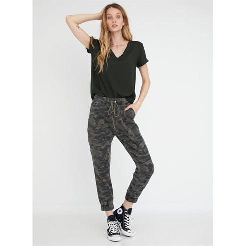 Bella Dahl - Women's Closed Hem Jersey Joggers