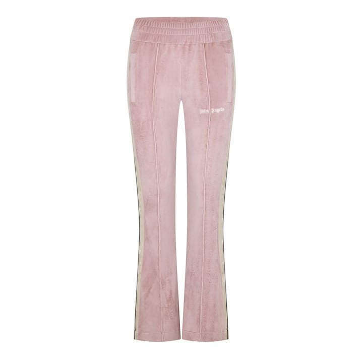 Palm Angels Women's Pink Closed Hem Jersey Jogging Bottoms - Size 8