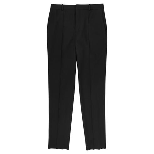 Saint Laurent - Men's Wool Pleat Suit Trousers