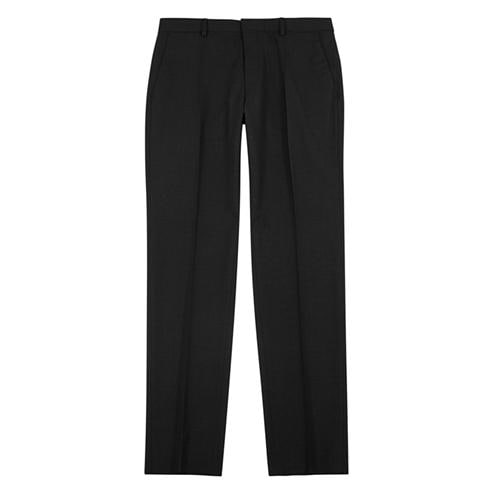 Boss - Men's Slim-Fit Wool Suit Trousers