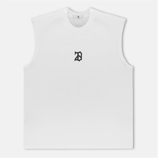 Black - 28 CLUB - Men's Mesh Performance Gym Vest